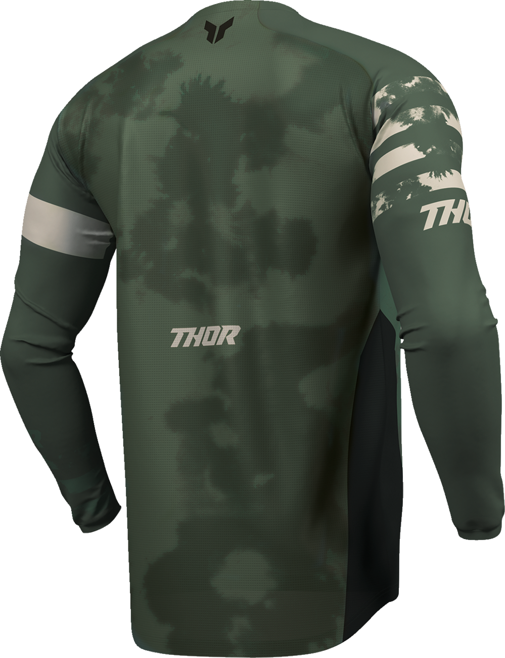 THOR Launchmode Bleach Jersey - Black/Camo - Large 2910-8396