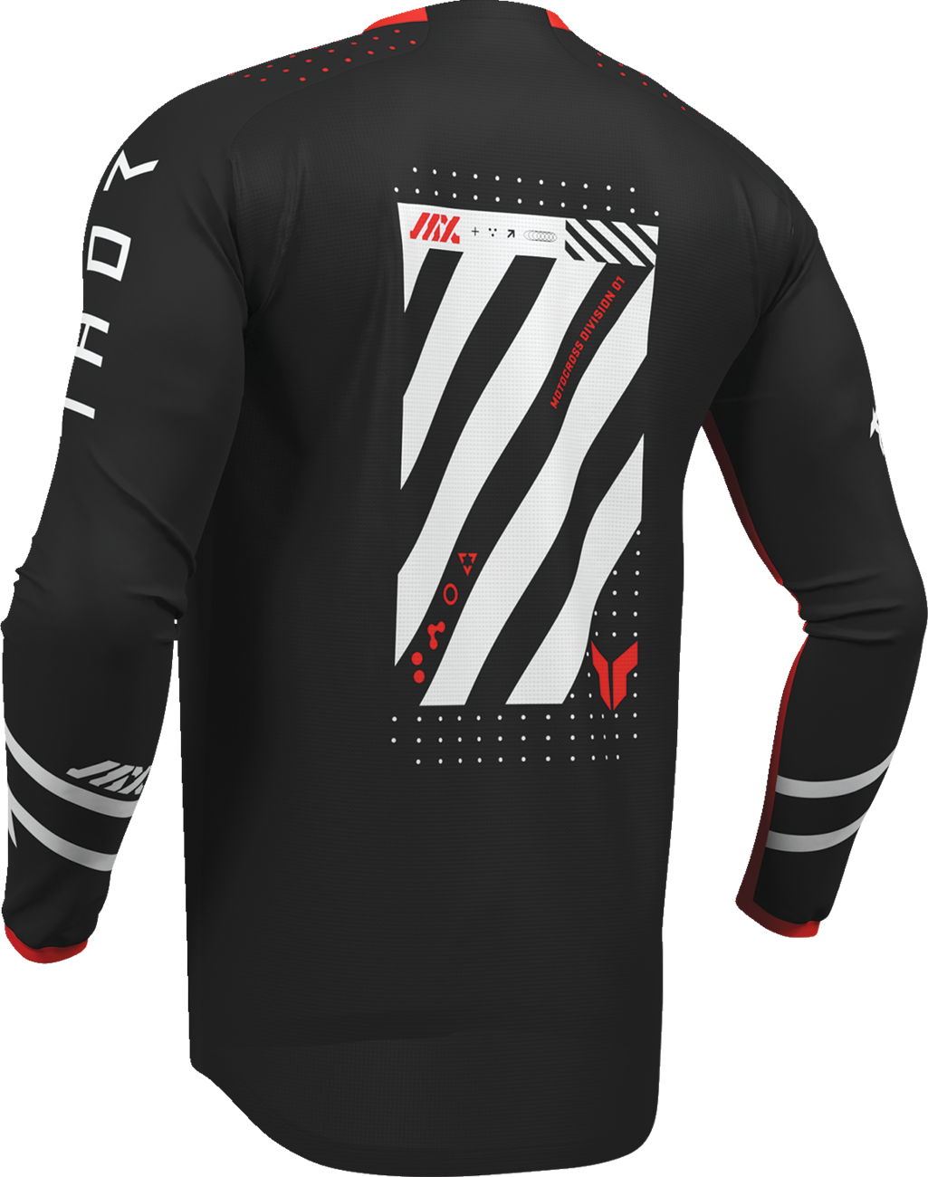 THOR Launchmode Futura Jersey - Black/Red - XL 2910-8415