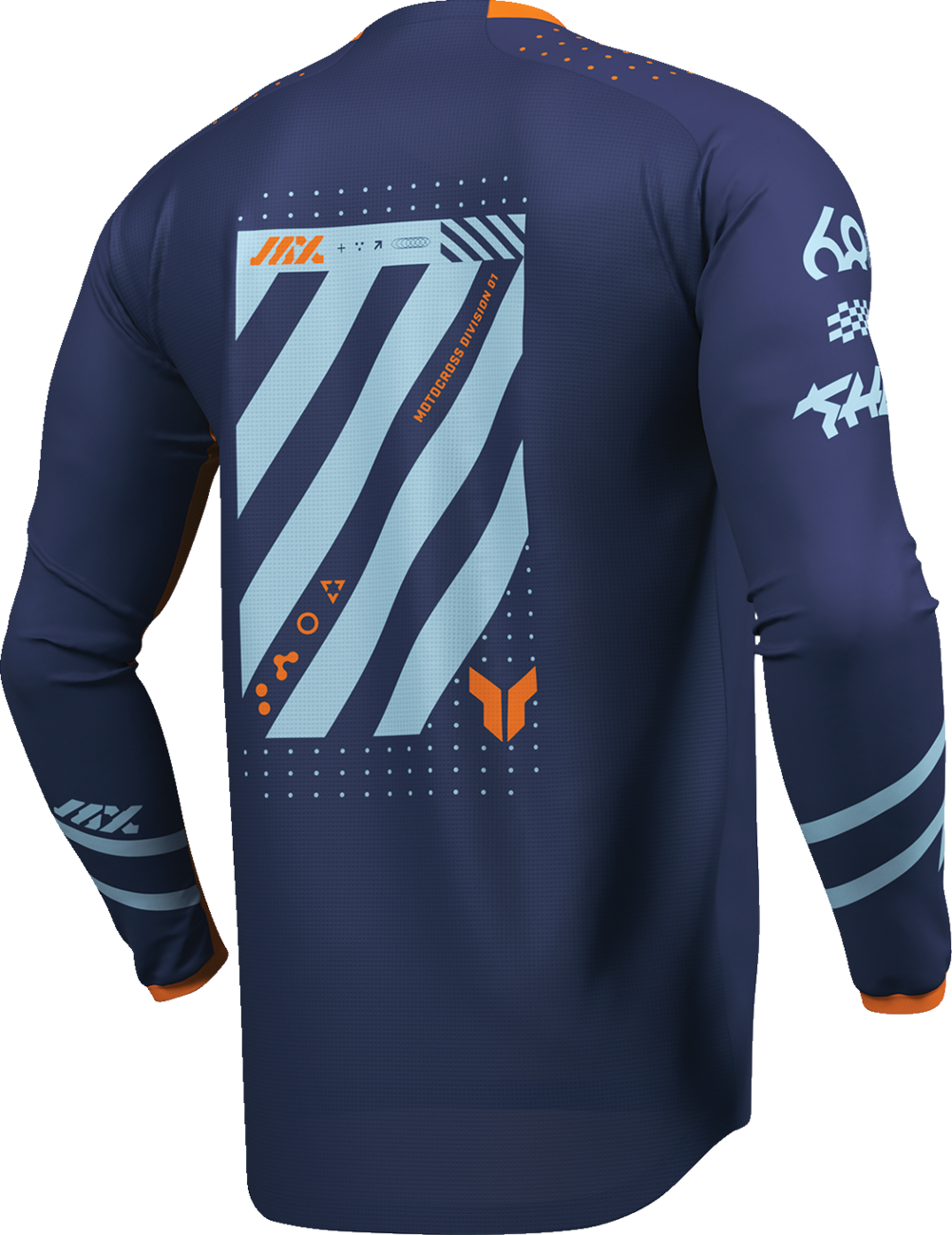 THOR Launchmode Futura Jersey - Navy/Orange - XL 2910-8427