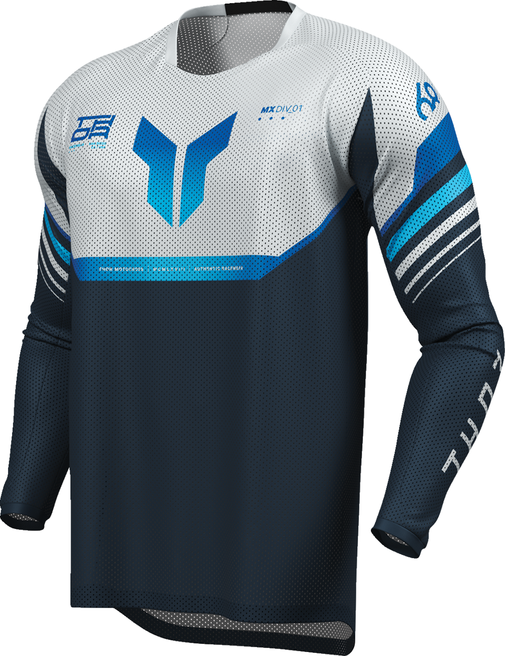 THOR Launchmode Air Raptor Jersey - Midnight/Gray - Medium 2910-8437