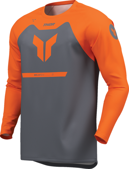 THOR Ridemode Menace Jersey - Charcoal - Large 2910-8722