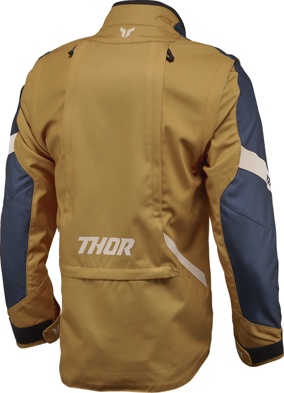THOR Women's Terrain Jacket - Caramel/Midnight - Large 2921-0005