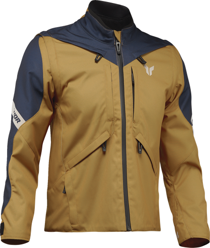 THOR Women's Terrain Jacket - Caramel/Midnight - Medium 2921-0004