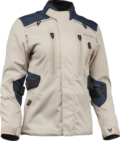THOR Women's Range Jacket - Sand/Midnight - Large 2921-0012