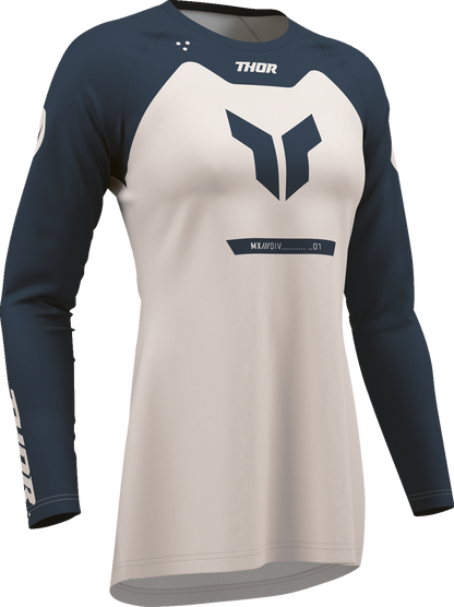 THOR Women's Ridemode Menace Jersey - Midnight/Dust - XL 2911-0387
