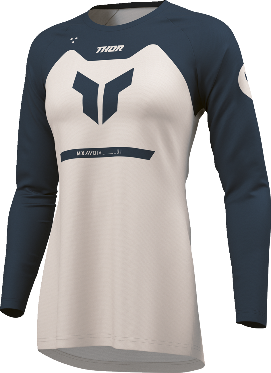THOR Women's Ridemode Menace Jersey - Midnight/Dust - XL 2911-0387