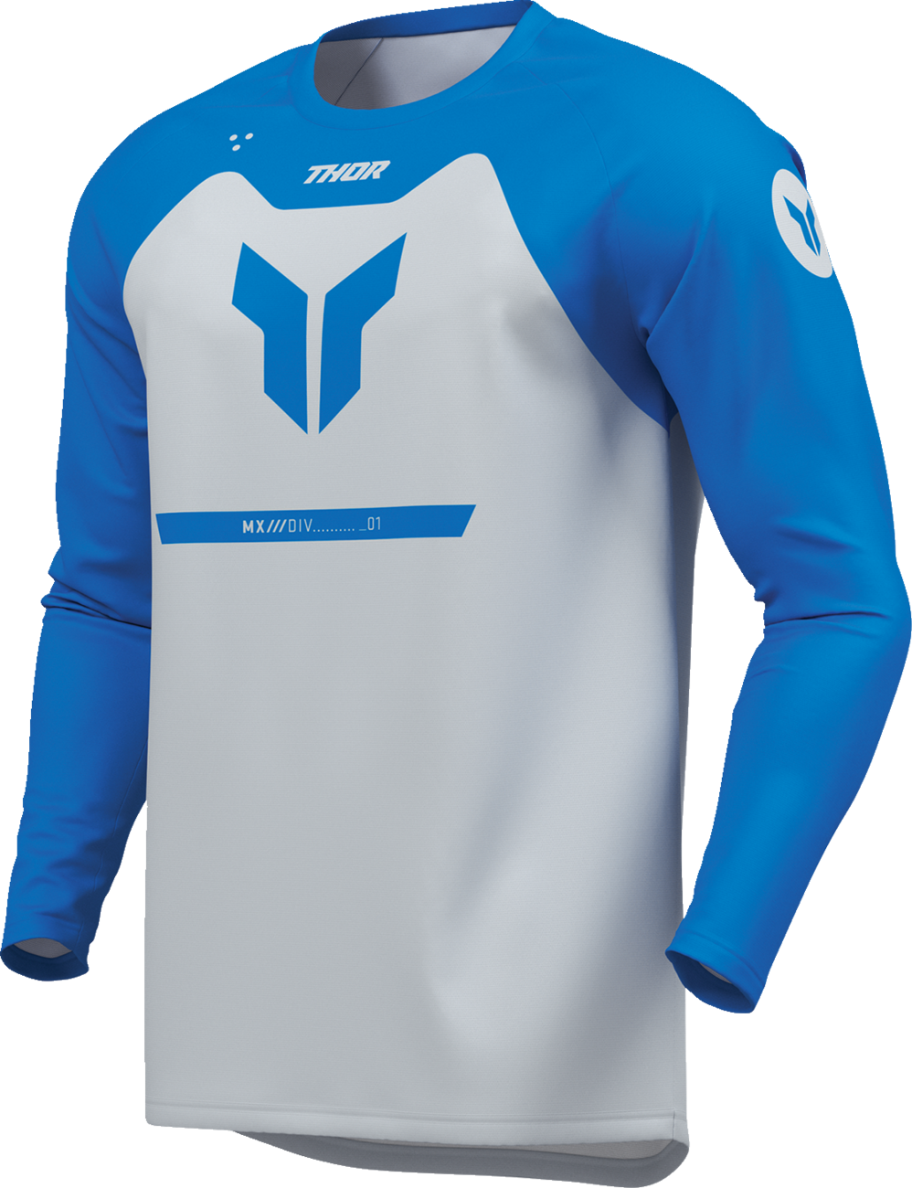 THOR Youth Ridemode Menace Jersey - Blue - Medium 2912-2679