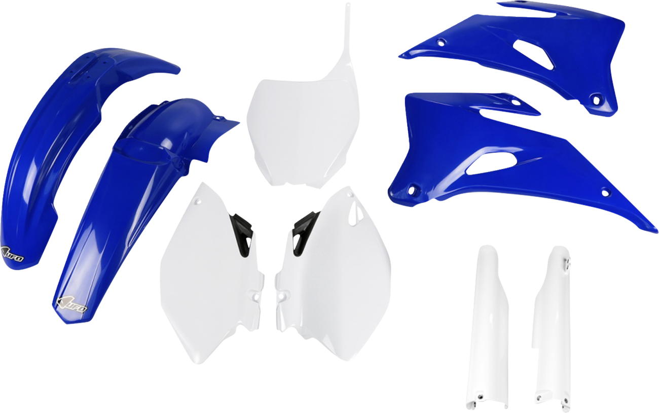 UFO Body Kit - '06-'09 OEM Blue/White - Yamaha - YZ '08-'09 YAKIT305F@999