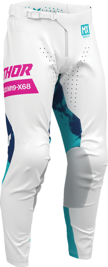 THOR Launchmode Bleach Pants - White/Aqua - US 44 2901-12320