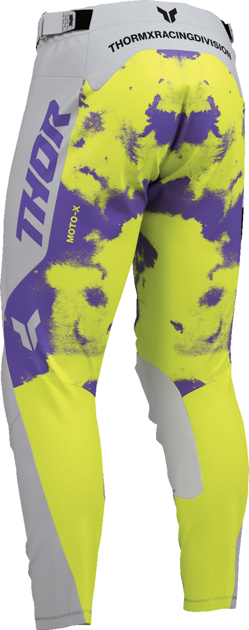 THOR Launchmode Bleach Pants - Gray/Acid - US 34 2901-12324