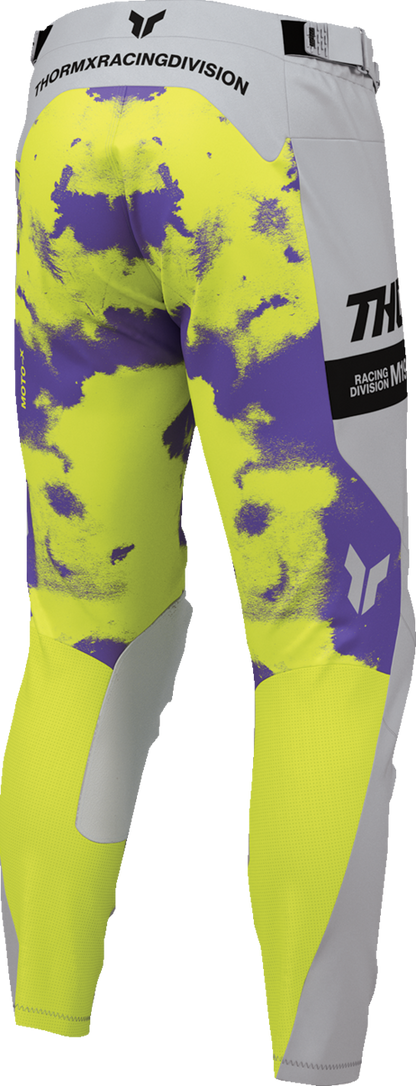 THOR Launchmode Bleach Pants - Gray/Acid - US 30 2901-12322