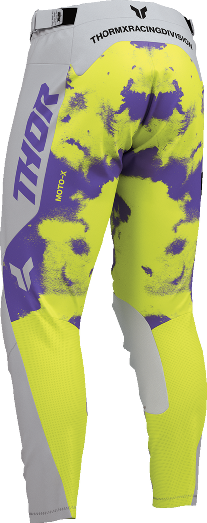 THOR Launchmode Bleach Pants - Gray/Acid - US 44 2901-12329