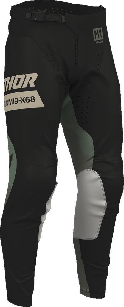 THOR Launchmode Bleach Pants - Black/Camo - US 32 2901-12332