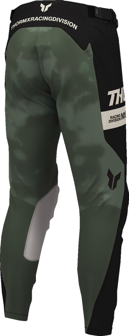 THOR Launchmode Bleach Pants - Black/Camo - US 30 2901-12331