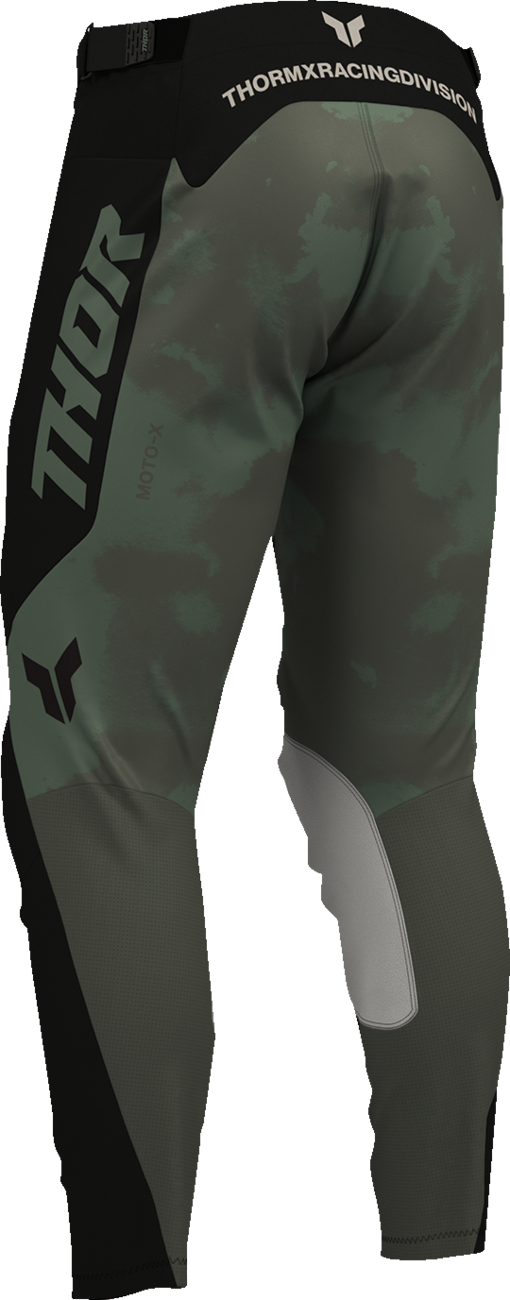 THOR Launchmode Bleach Pants - Black/Camo - US 38 2901-12335
