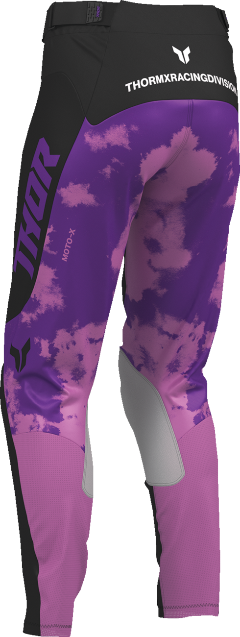THOR Women's Launchmode Bleach Pants - Black/Orchid - US 3/4 2902-0425