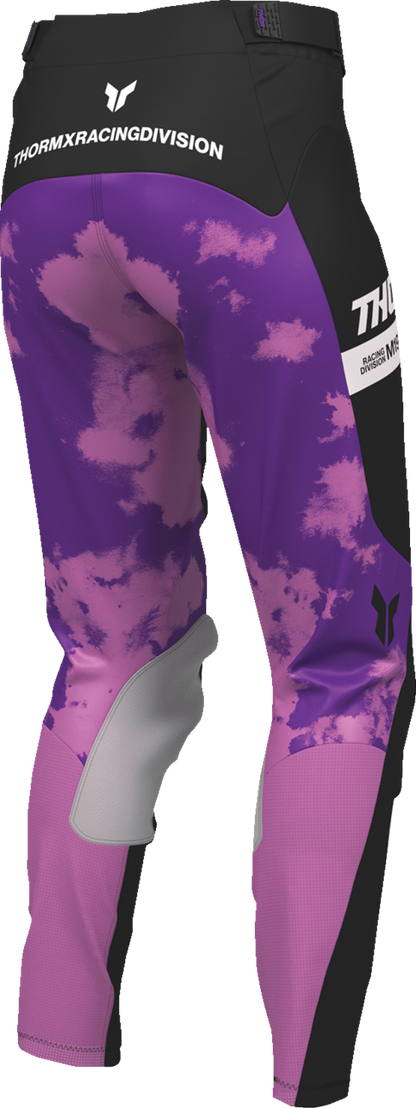THOR Women's Launchmode Bleach Pants - Black/Orchid - US 3/4 2902-0425