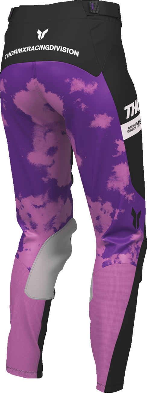 THOR Women's Launchmode Bleach Pants - Black/Orchid - US 7/8 2902-0427