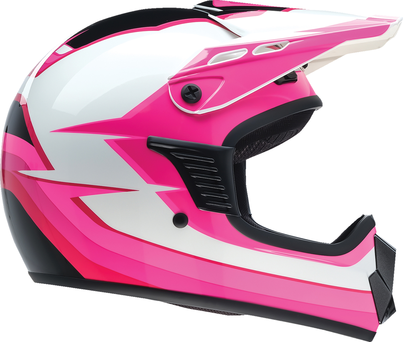 Z1R Youth Dirt Maxx Helmet - Vortex - Pink/White - Large 6506.10.6030
