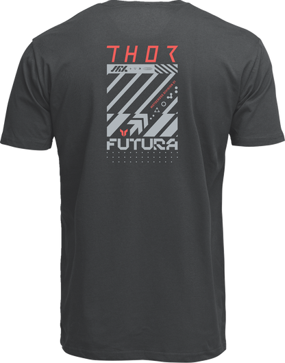 THOR Futura T-Shirt - Coal - 2XL 3030-25121