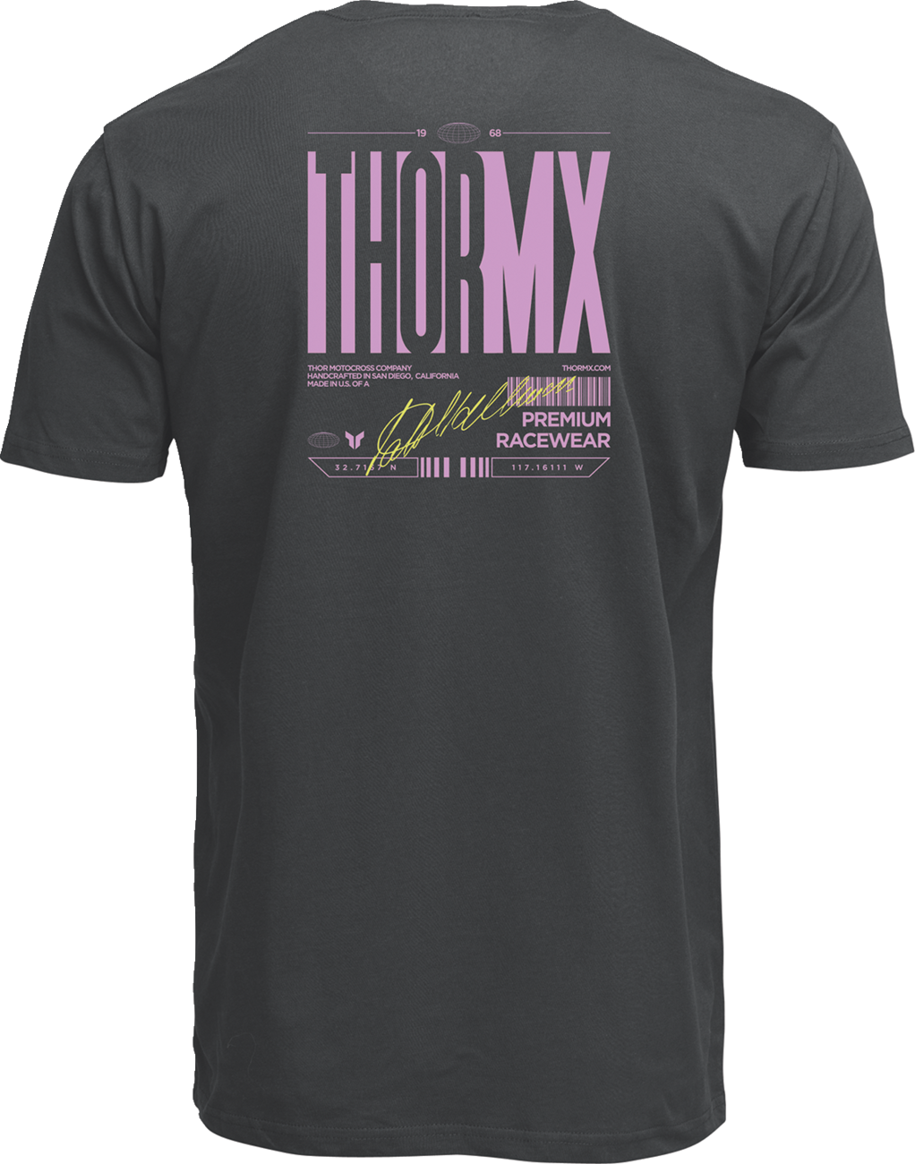 THOR Signature T-Shirt - Coal - Small 3030-25127