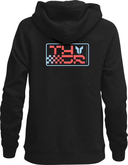 THOR Women's Vantage Zip-Up Hoodie - Black - Medium 3051-1254