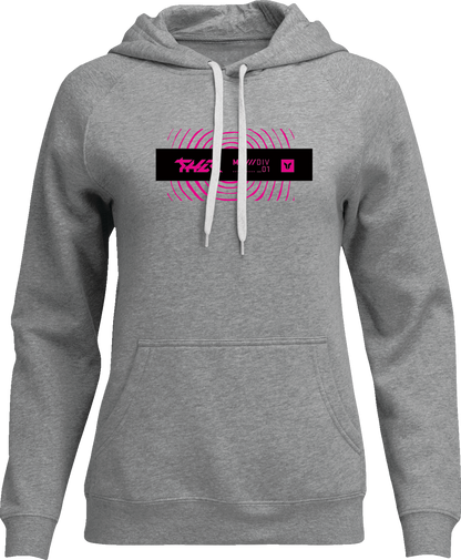 THOR Women's Mind Control Pullover Hoodie - Heather Gray - Medium 3051-1258