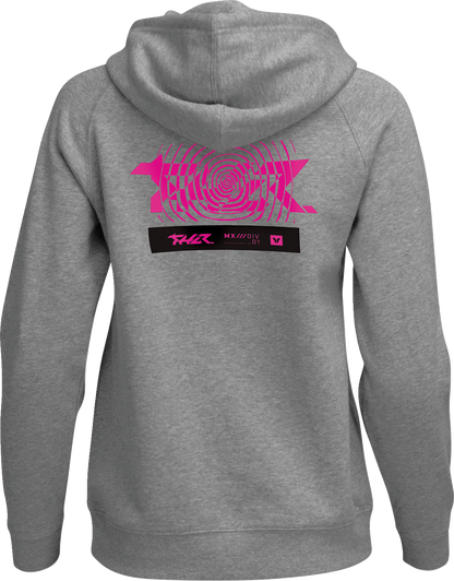 THOR Women's Mind Control Pullover Hoodie - Heather Gray - Medium 3051-1258