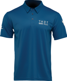 THOR Corpo Polo Shirt - Storm Blue - XL 3040-3490
