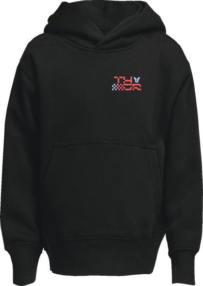 THOR Youth Vantage Pullover Hoodie - Black - Large 3052-0720