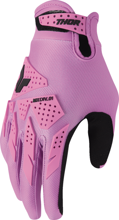 THOR Women's Launchmode XP Gloves - Orchid - Large 3331-0298