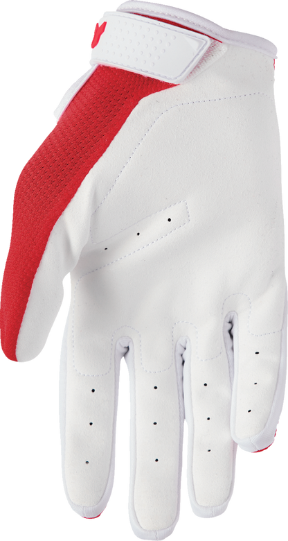 THOR Youth Ridemode Static Gloves - Red - XS 3332-1926