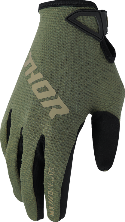 THOR Youth Ridemode Static Gloves - Camo - Small 3332-1935