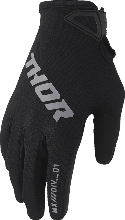THOR Ridemode Static Gloves - Black - Medium 3330-8333