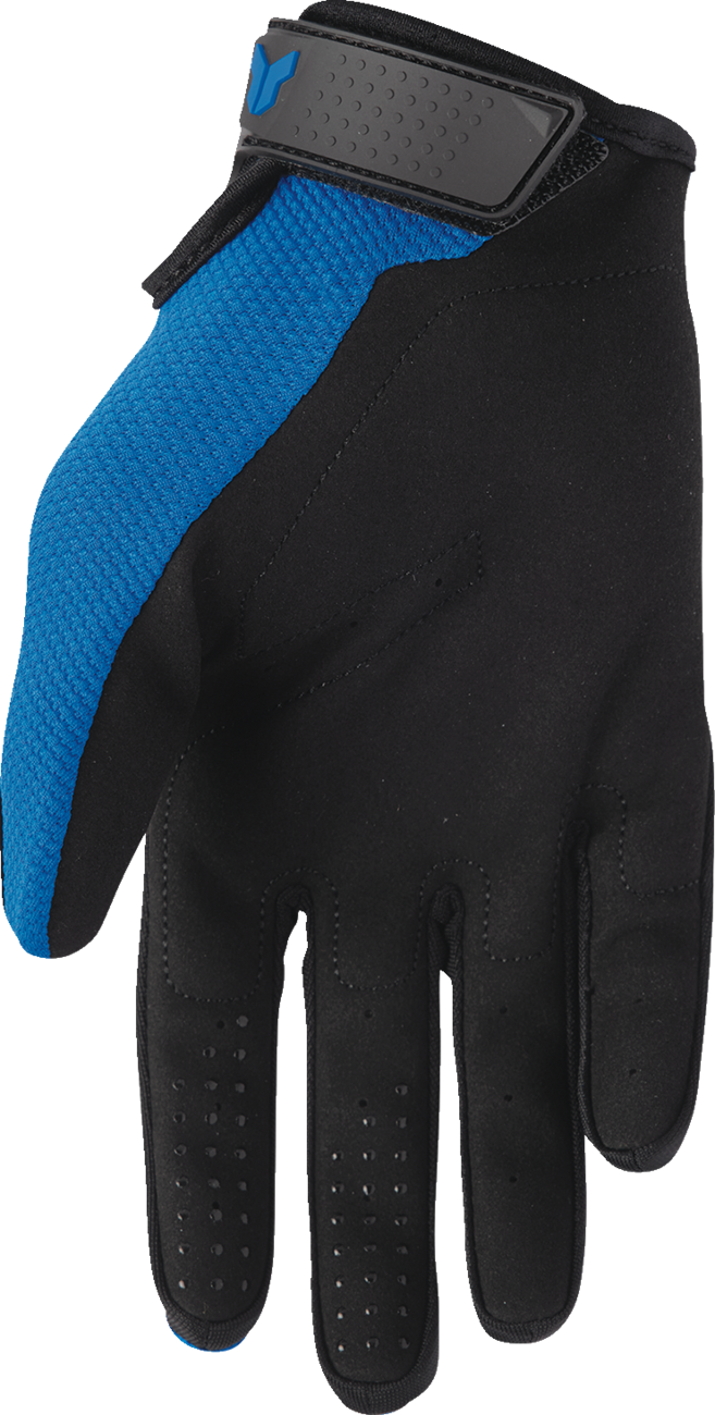 THOR Youth Ridemode Static Gloves - Blue - 2XS 3332-1991