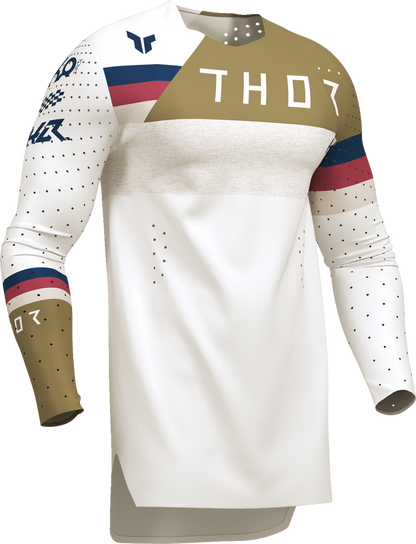THOR Sportmode League Jersey - White/Copper - Small 2910-8364