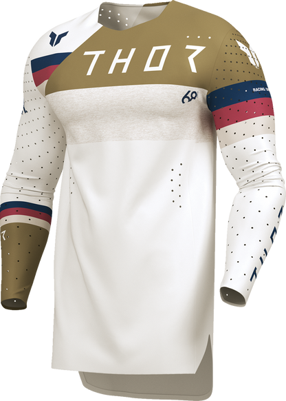 THOR Sportmode League Jersey - White/Copper - Small 2910-8364