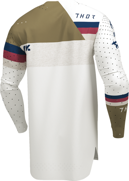 THOR Sportmode League Jersey - White/Copper - Small 2910-8364