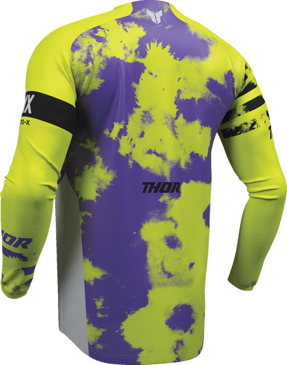 THOR Launchmode Bleach Jersey - Gray/Acid - 3XL 2910-8405