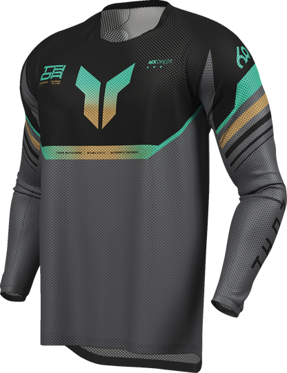 THOR Launchmode Air Raptor Jersey - Black/Charcoal - Medium 2910-8431