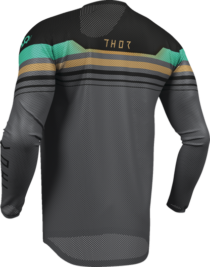 THOR Launchmode Air Raptor Jersey - Black/Charcoal - Large 2910-8432