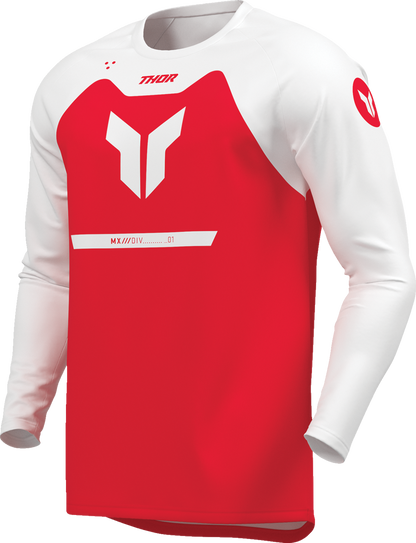THOR Ridemode Menace Jersey - Red - Large 2910-8708