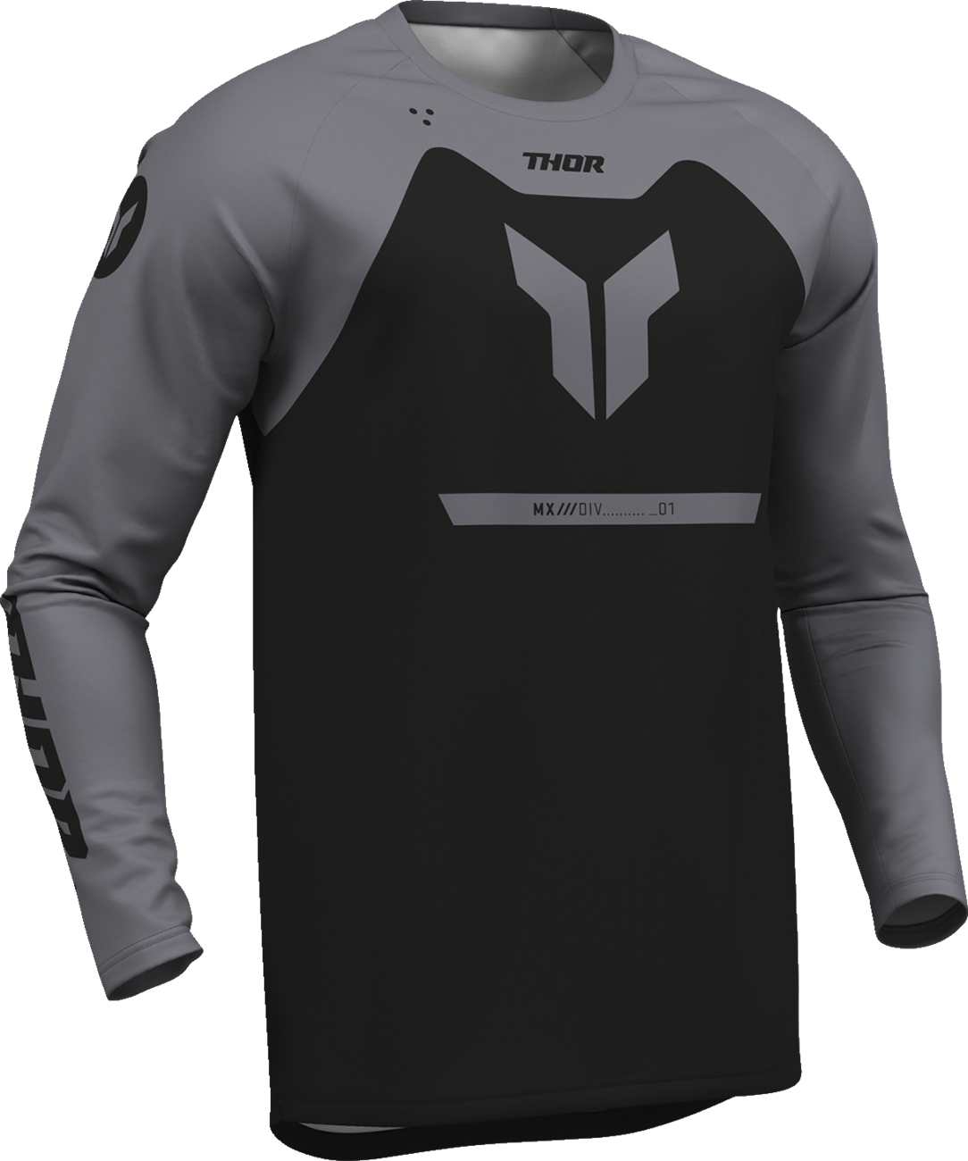 THOR Ridemode Menace Jersey - Black - Large 2910-8715