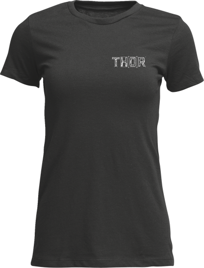 THOR Women's Blueprint T-Shirt - Charcoal - Small 3031-4322