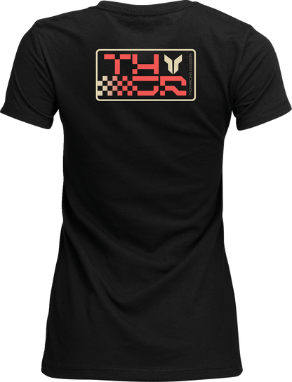 THOR Women's Vantage T-Shirt - Vintage Black - XL 3031-4333