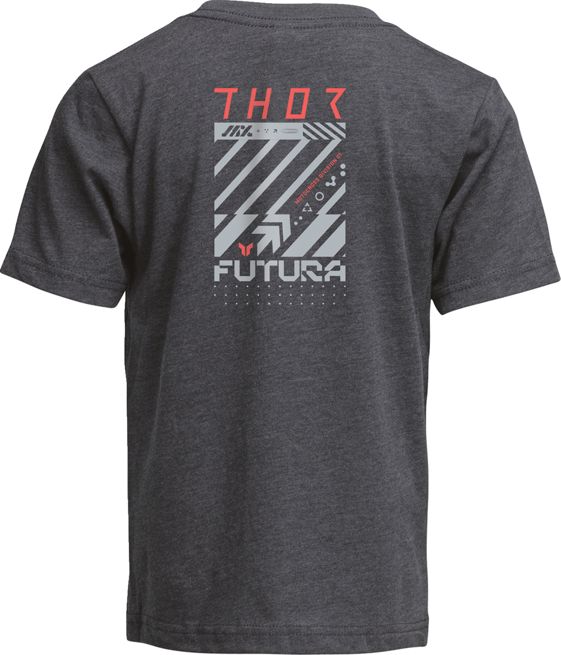 THOR Youth Futura T-Shirt - Charcoal - Small 3032-3887