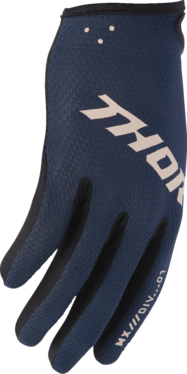 THOR Women's Ridemode Static Gloves - Midnight - Large 3331-0306