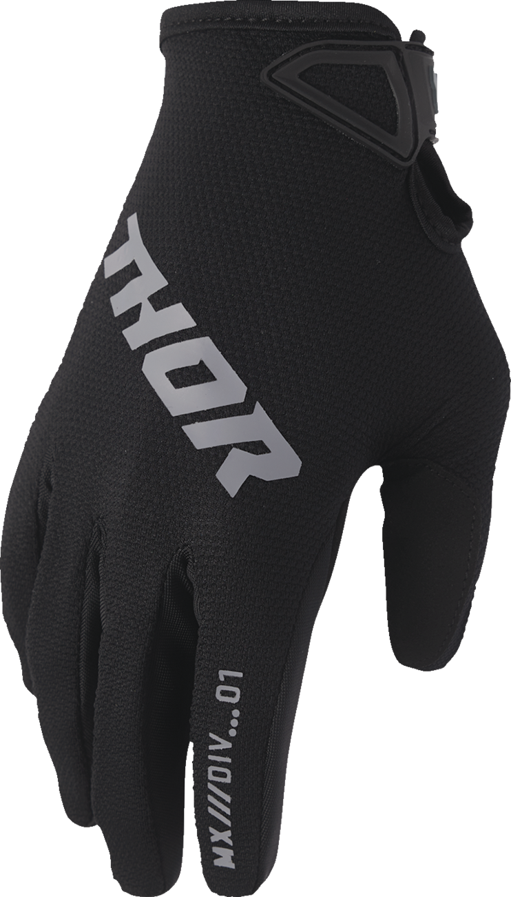 THOR Ridemode Static Gloves - Black - Small 3330-8332