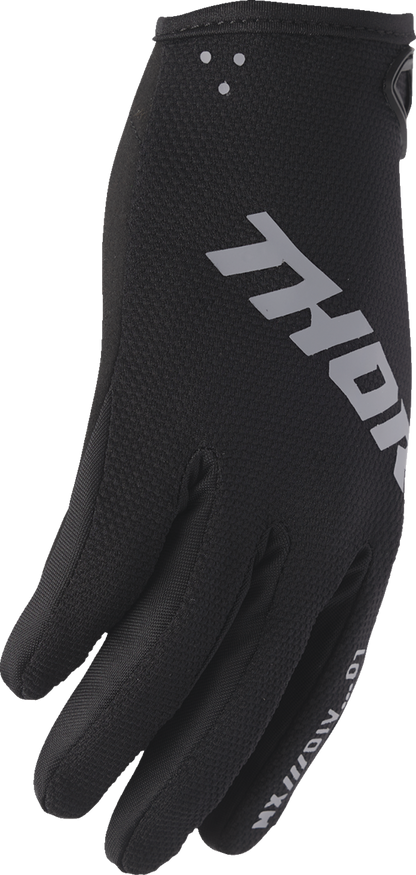 THOR Ridemode Static Gloves - Black - Small 3330-8332