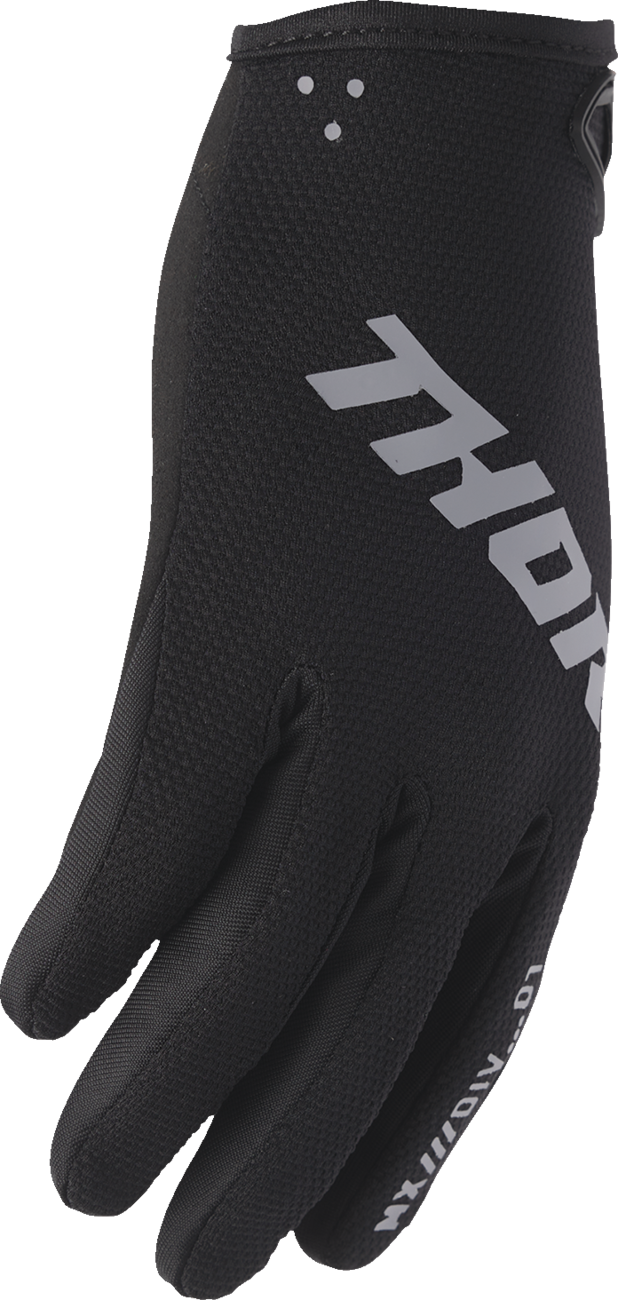 THOR Ridemode Static Gloves - Black - Large 3330-8334
